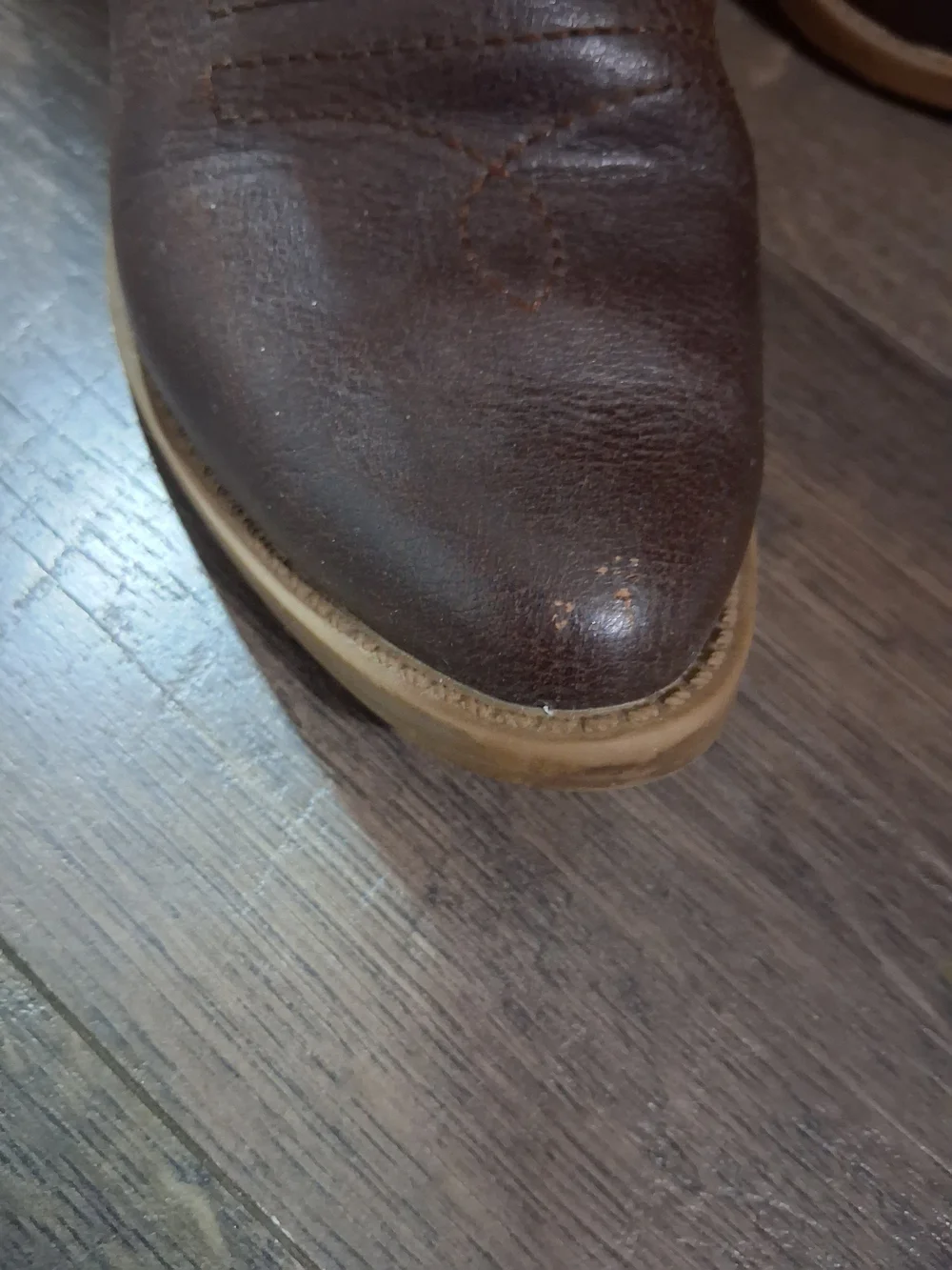 Steve Madden Girls Brown Embroidered Western Boots Size 13
